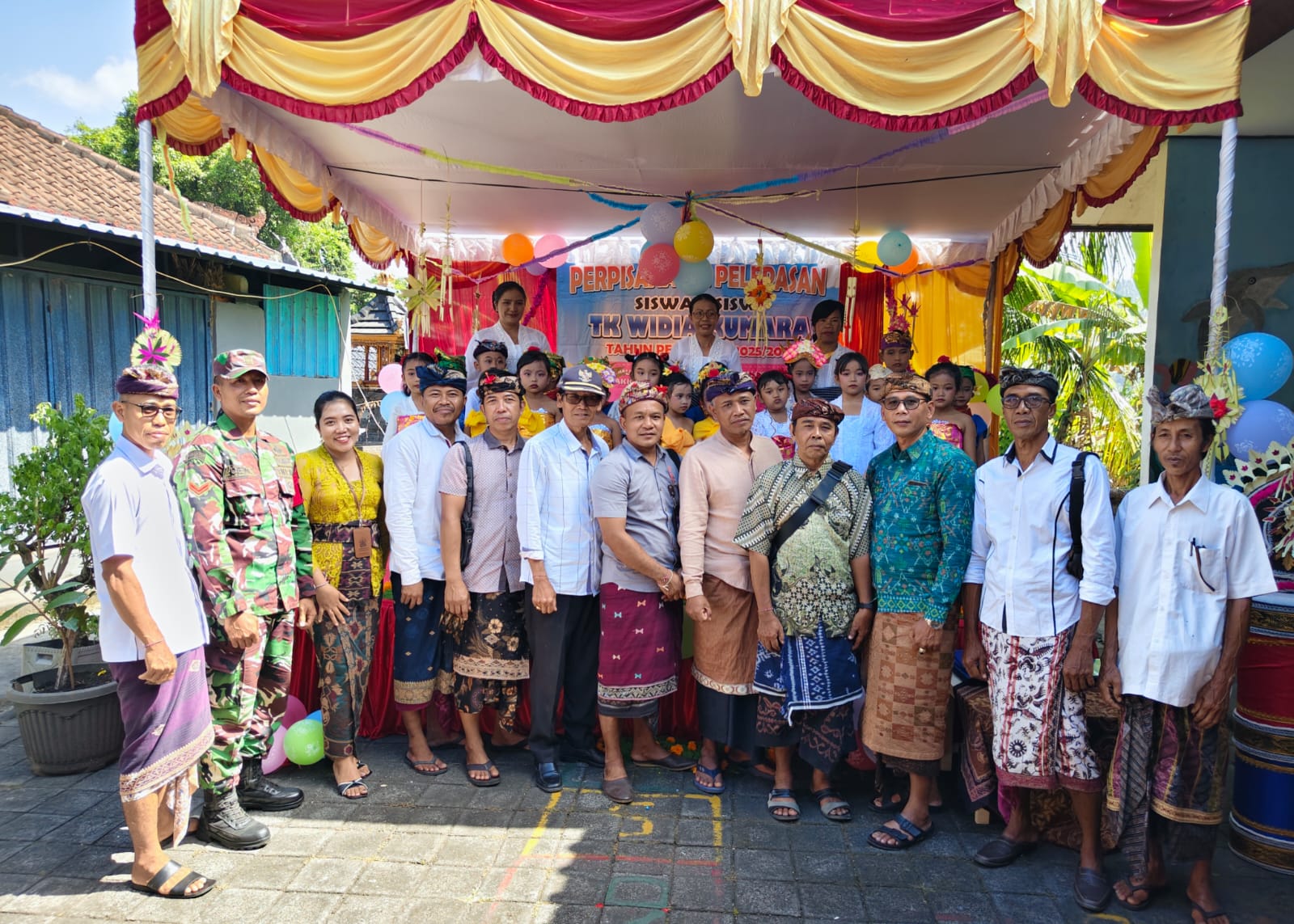 Pentas Seni dan Pelepasan Siswa TK Widia Kumara Desa Talibeng Tahun Pelajaran 2025/2026
